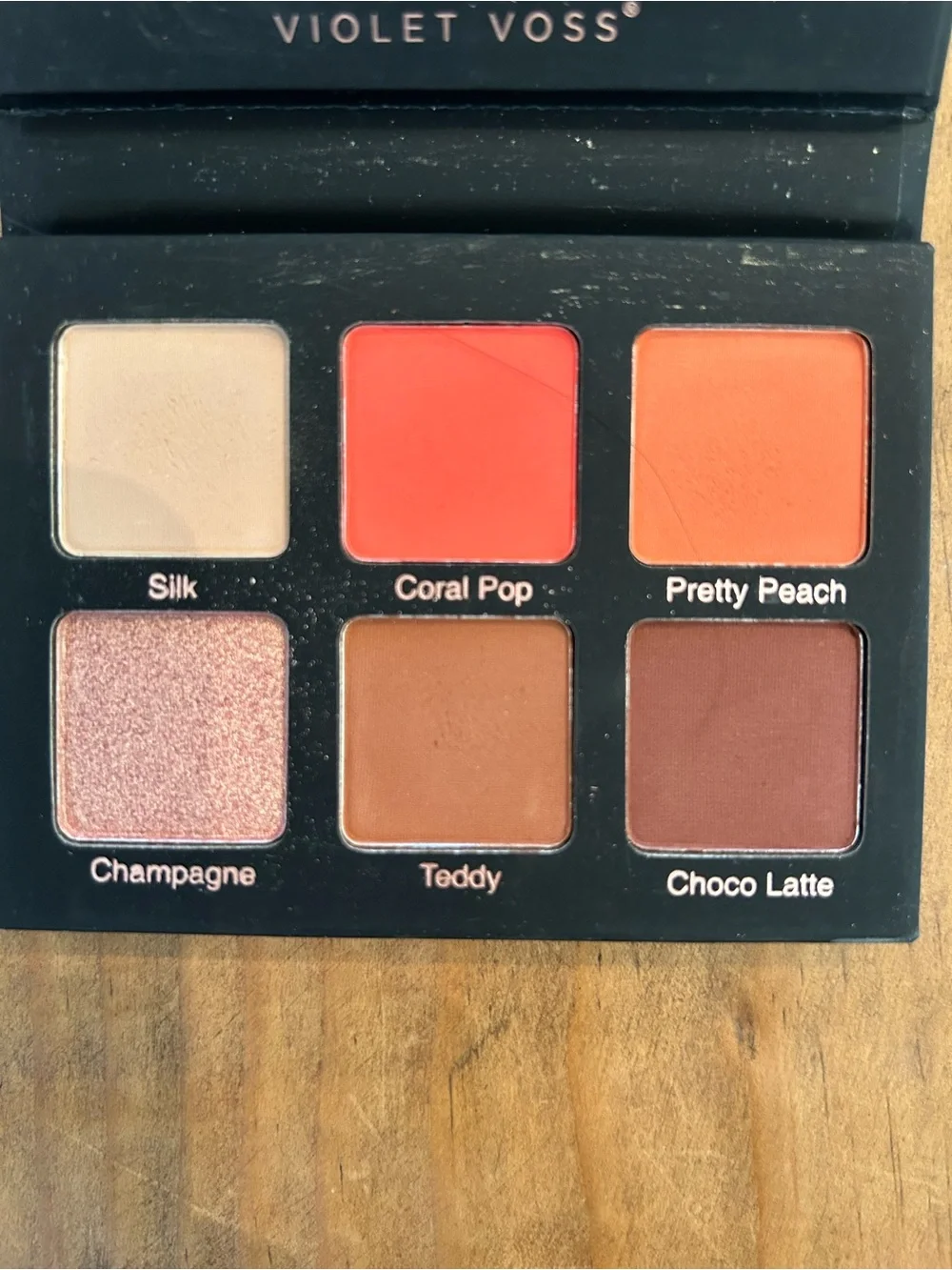Violet Voss Eyeshadow Palette with Rose Gold Accents